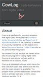 Mobile Screenshot of cowlog.org